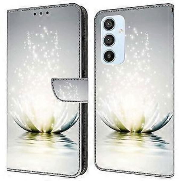 Plånboksfodral för Samsung Galaxy A54 5G, PU-läder 3D-mönstrat stativskyddande telefonfodral (Stil O)
