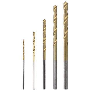 Rustfritt stål Twist Drill Kobolt Twist Drill 5 stk (3,1-3,5 mm)