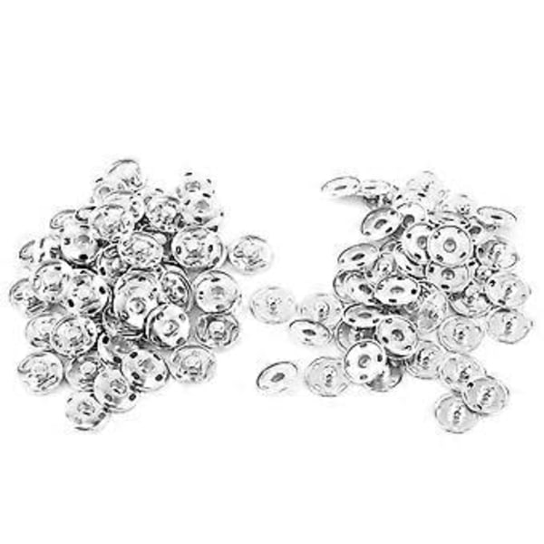 50 Sæt Armbåndssæt Trykknapper Syning Trykknapper Syartikler Knapper Syning Metal Trykknapper
