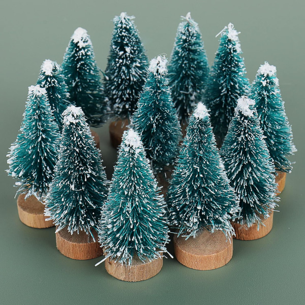24-pack Miniatyrjulgranar, Juldekorationer för Konstprojekt