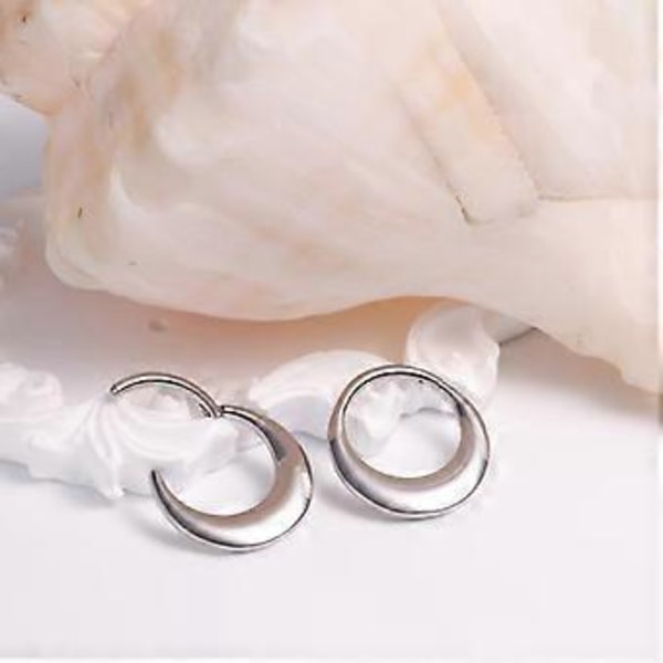 Chic Rostfritt Stål Segment Näsa Brosk Hoop Eleganta Näsringar Trendig Näsring för Fest Bröllop Daglig Användning(1.2 8mm Guld)