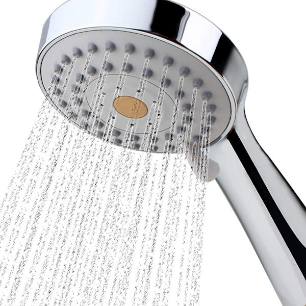 Suutin, pyöreä käsisuihku, kolmitoiminen melasylinterin vaihde, pr