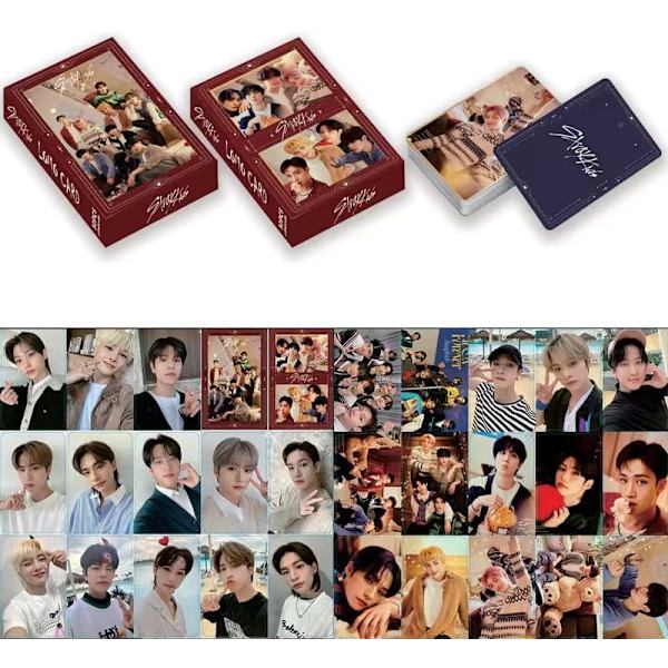 Stray Kids Lomo-kortit (Style 4)