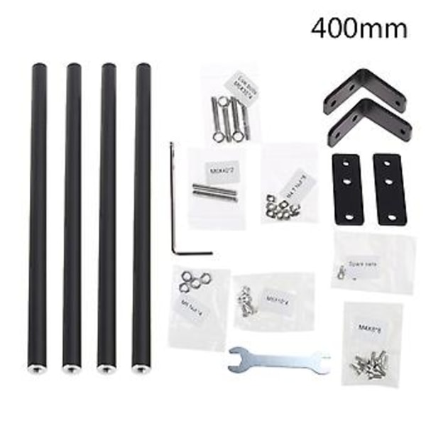 Uppgraderad Version 3D-skrivardelar Komplett Stödstång Kit Set för CR-10/CR-10S/CR-10 S4/TEVO för CR-10 S5 Skrivartillbehör 400MM/500MM Höjd