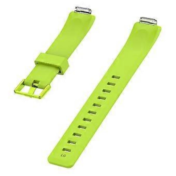 Silikoninen Vaihtoranneke Fitbit Inspire HR ACE2 Älykellolle (L Musta)