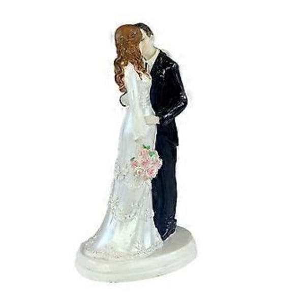 Bryllup Brudgom Statue Resin Par Dekor Valentine Par Håndverk Ornament