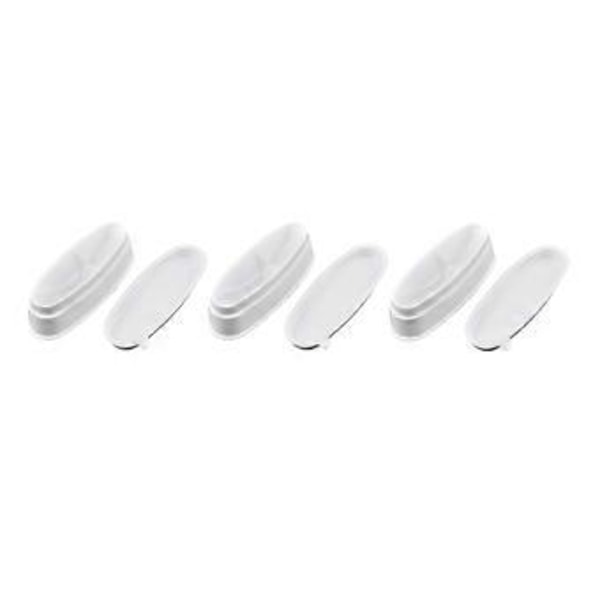 3 stk. Fransk Tipp Modell Dyppe Neglbrett Praktiske Plast Negl Dyppe Pulverbrett