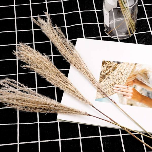 30 st/förpackning 40 cm konstgjord torkad pampasgräs boho stil heminredning