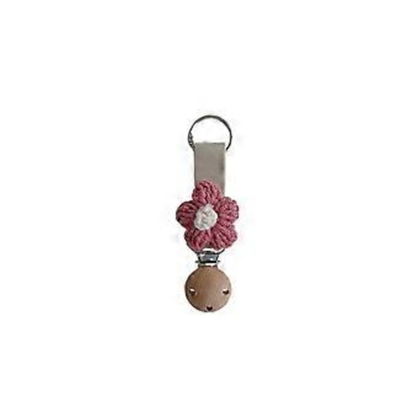 Stilig Bjørnehatt Klips Praktisk Kaninhatt Klips Reisetilbehør Praktisk Blomsterhatt Holder Passer for Hatt og Veske (rosa blomster)
