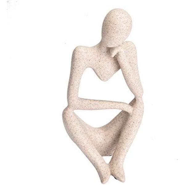 Resin Figur Figur Thinker Figur Abstrakt Dekorativ Skulptur