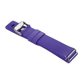Silikoninen ranneke Fitbit Versa / Versa 2:lle (Violetti)