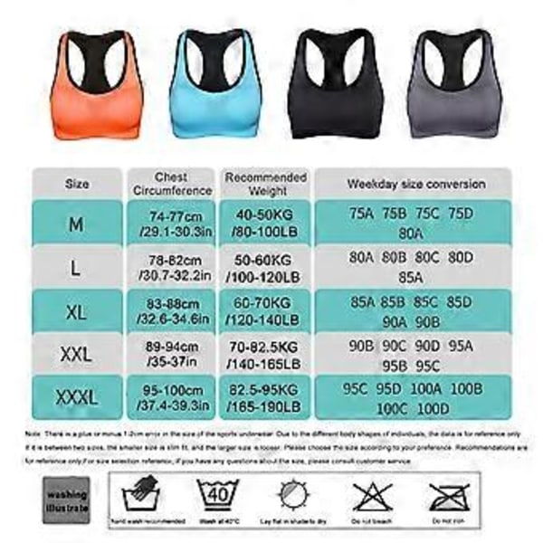 Jonisk Lyft & Lymfdränage Detox BH, Jonisk Lyft & Lymfatisk Dränerings BH, Jonisk Andningsbar Formande BH (3XL Blå)