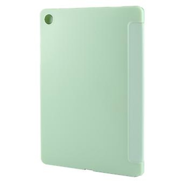 Kolminkertainen Nahkainen Tabletin Kotelo Samsung Galaxy Tab A9+:lle (Vihreä)