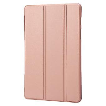 Lærtablettveske for Samsung Galaxy Tab S9 (Rosegull)