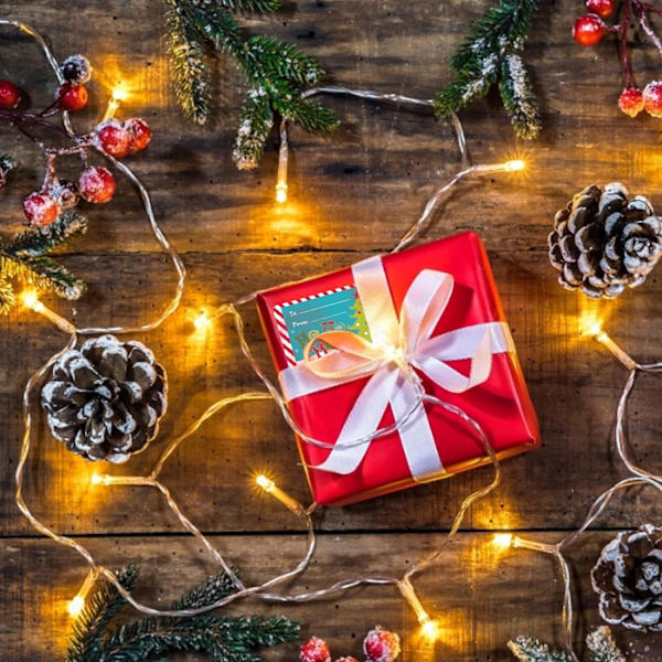 500 stk julemerker juleklistremer selvklebende Christ