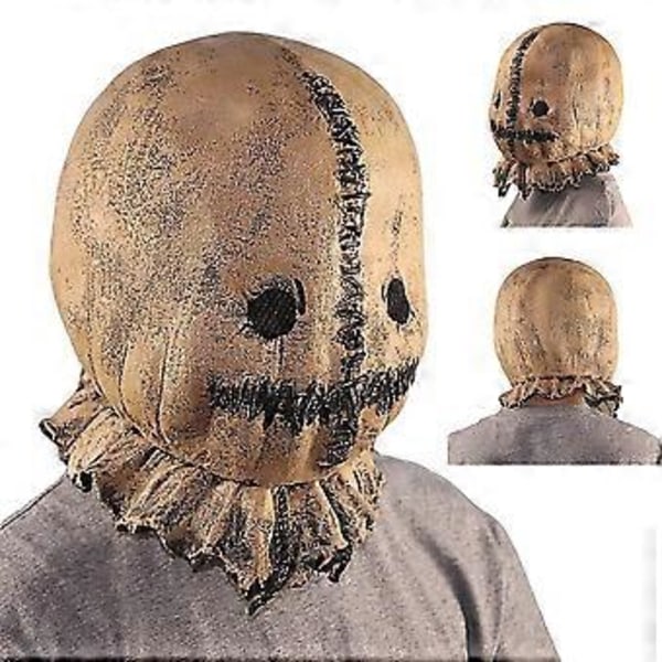 Fågelskrämma Halloween Mask Realistisk Vuxen Latex Mask Maskerad Cosplay Rekvisita