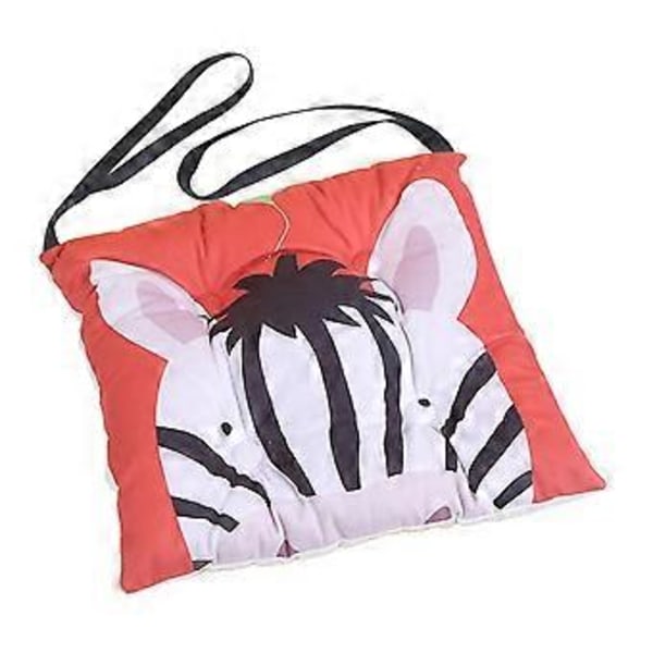 Sarjakuva Tyyny Paksuuntunut Neliö Istuin Puuvillatyynyt Lattiapatjat toimistoon ja kotiin Lasten Nukkumiseen (30x30cm S Zebra)