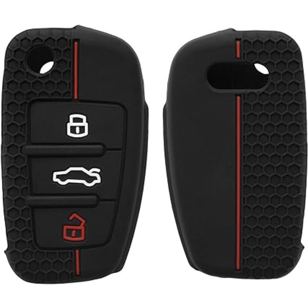 Audi-avaimen 3-painikkeinen avainkotelo - Kukko