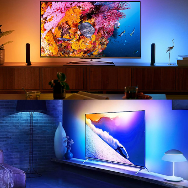 10M LED-strimmel, Bluetooth LED-strimler med APP-styring og 20 knapper