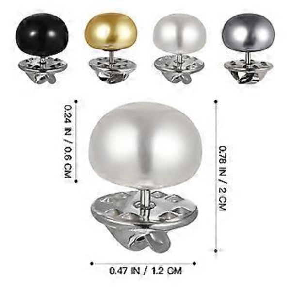 20 stk. knapper, der ikke skal syes, øjeblikkelige knapper, metal knapper, aftagelige knapper