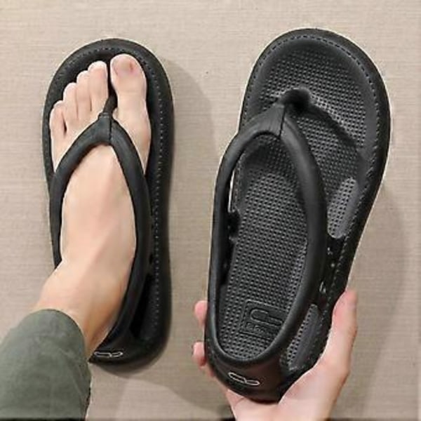Naisten ja miesten liukumattomat tohvelit, unisex ComFort Bazuo -tohvelit, liukumattomat Bazuo-varvassandaalit (42-43 harmaa)