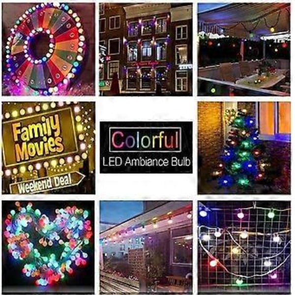 LED Lampa Färg B22 3W 240LM B22 Bajonettlampor Färg LED Lampor för Hem Bar Party Stämningsdekoration