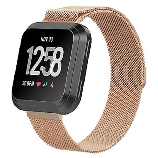 Armband för Fitbit Versa 2 / Fitbit Versa / Fitbit Versa Lite (Roséguld)