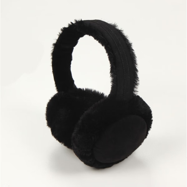 Dusty Pink Basic Earmuffs Adult Cold Earmuffs, Black