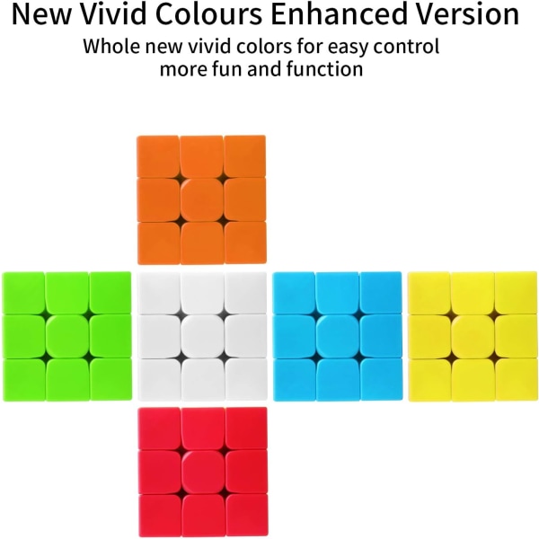 3x3 magisk kube, Warrior S Speed ​​Cube Puzzle Frosted Speed