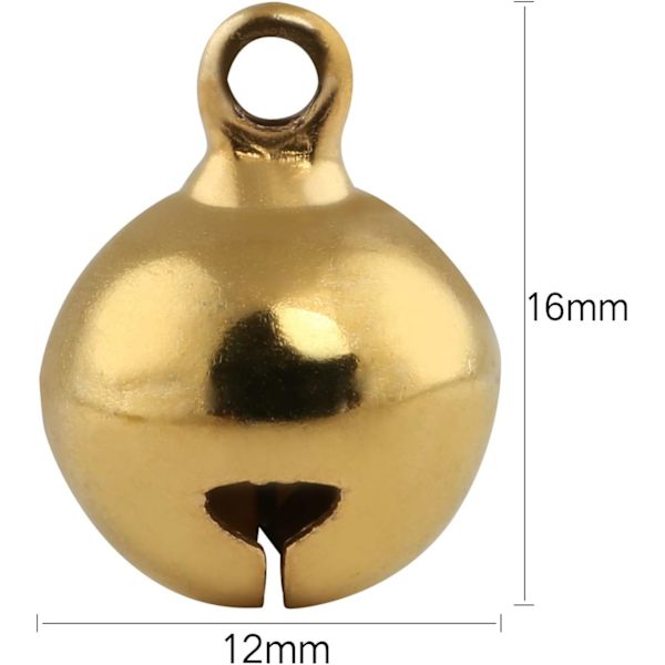 120 kpl pienet helinät 12 mm metallikellot Jin