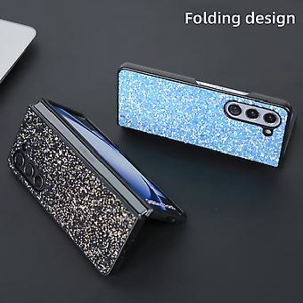 Flash Diamond Telefonhus Til Samsung Galaxy Z Fold4 (Flash Blå)