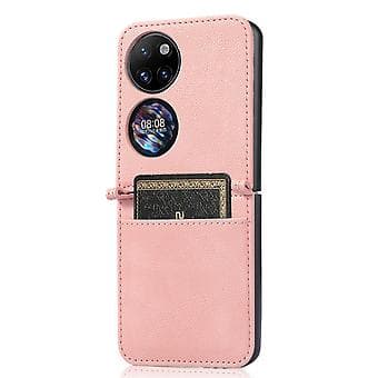 Foldbar Telefonetui Til Huawei P50 Pocket (Pink)