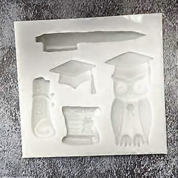 DIY Kagebageforme Silikoneforme Fondant Chokoladeforme Maddekoration Fremstillingsgadgets Køkkenbageudstyr (6359)