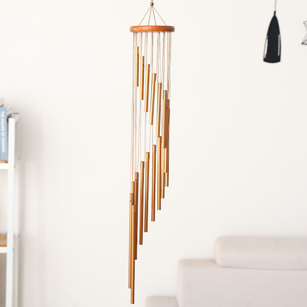 Ulkoilma tuulikello, 90cm tuulikello 18 alumiiniseos T