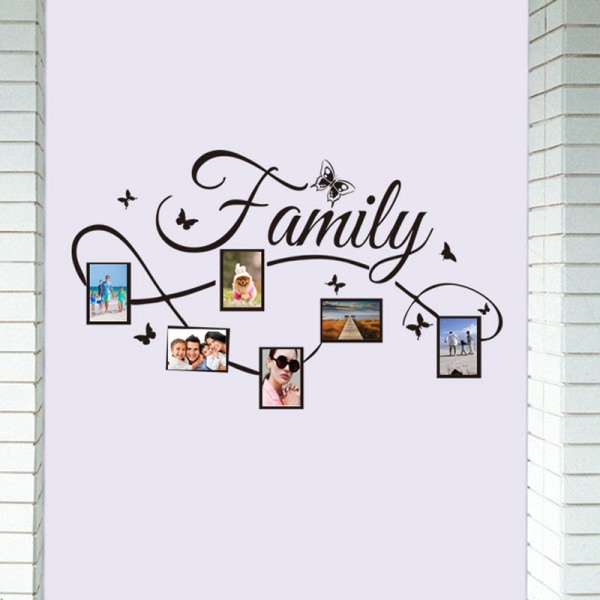 Stickers Autocollants Muraux Family Photo Avec Cadre Photos pou