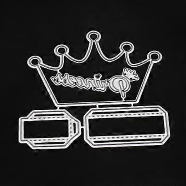 Kronemalende Stanse Skabelon DIY Scrapbooking Album Stempel Papir Kort Embossing