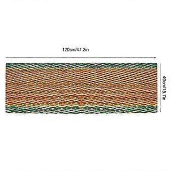 Halkfri Absorberande Golvmatta Dörrmatta för Hem Entré Vardagsrum Kakel (40*120cm)