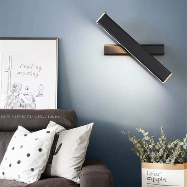 Vägglampa Modern Inomhus Ljusstark LED Vägglampa Justerbar 350°