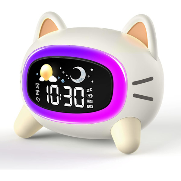 1 st kattlarm klocka barnens väckarklocka utbildning dag och natt