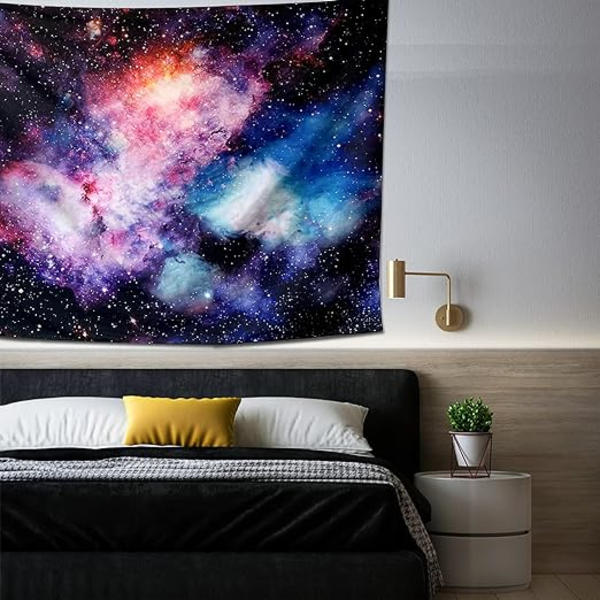 1kpl Galaxy, 200CM*150CM Mandala-seinävaate, Galaxy-seinävaate, Astron