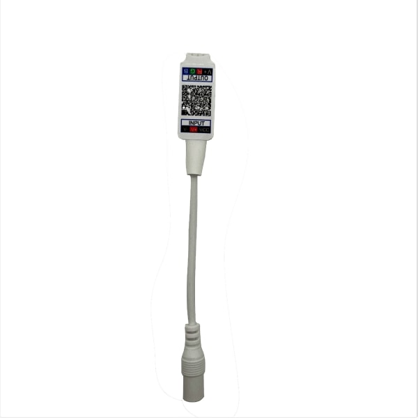Mini Bluetooth RGB-kontroller DC 5V 12V 24V Musikk BT Smart App Strip Light Controller for RGB LED St