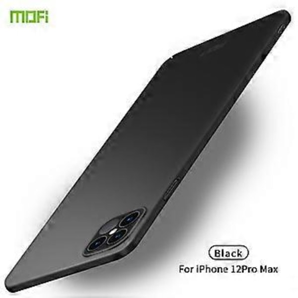 MOFI Frost PC Hårdt Cover til iPhone 12 Pro Max (Sort)