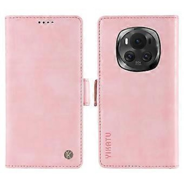 YIKATU YK-007 Til Honor Magic6 5G Telefonetui Litchi Tekstur Læder Flip Cover (Style A)