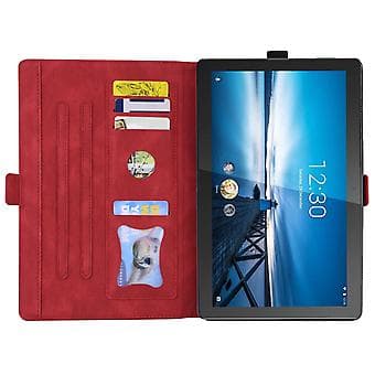 Etui til Lenovo Tab M10 10,1 tommer (Rød)