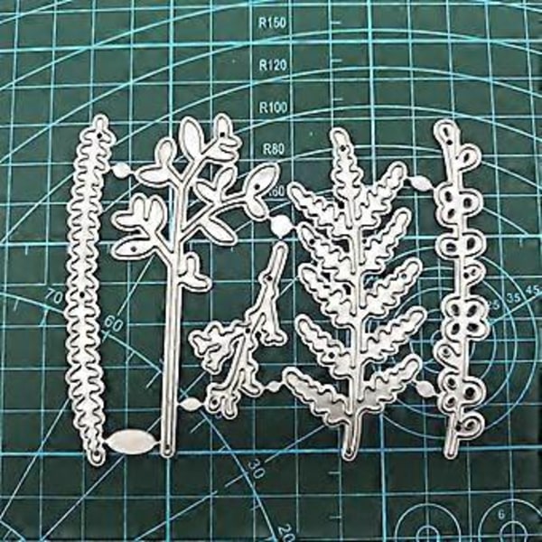 Coral Tang Metal Die Cuts Klippestanser for DIY Pregeting Papir