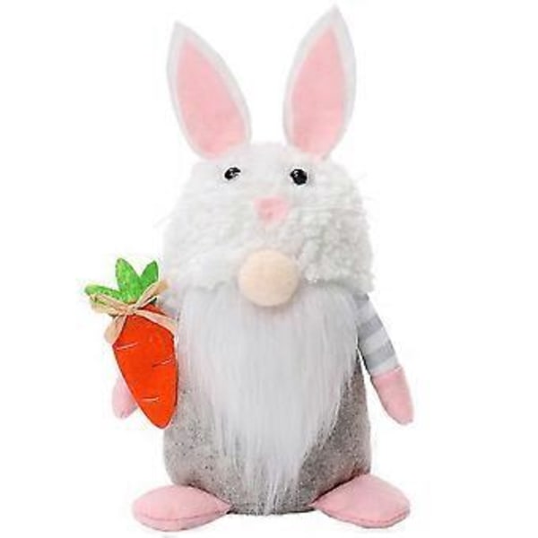 Påsk Tomte Ornament Kanin Tomte Docka Dekor Påsk Kanin Docka Prydnad