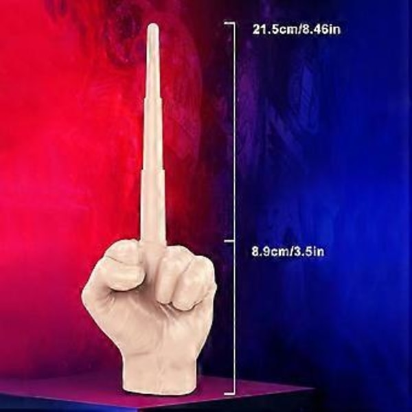 Hopfällbar Långfinger Utdragbar 3D-Printad Kreativ Cosplay Rekvisita Julklapp Ny (Röd)