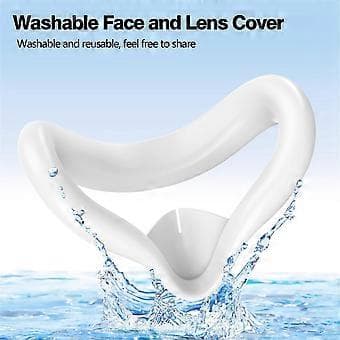 Beskyttende Cover Controller Greb VR Shell Cover VR Silikone Etui Ansigtsmaske Linsebeskyttelse til 3S Acce