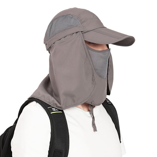 Unisex Safari-keps med extra lång nackskydd Baseball Sun Ha