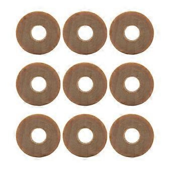 20kpl DIY Puupyörät Pyöreät Pienet Pyörät Käsintehdyt Askartelutarvikkeet Autolelutarvikkeet (3x0,6cm)